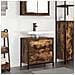 Mobile Lavabo da Bagno con Cassetti Rovere Fumo 60x34,5x60 cm - Foto miniatura 1