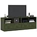 Mobili Tv 2 Pz Verde Oliva 67x39x44 Cm In Acciaio - Foto miniatura 3