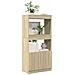 Credenza Rovere Sonoma 63x33x140 In Truciolato - Foto miniatura 1