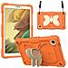 Custodia Per Ipad 10.2"" Con Supporto A Farfalla E Tracolla - Arancione Stile E Funzionalità - Foto miniatura 1