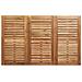 Set da Giardino 5 Pezzi in Legno Massello di Acacia , Tavolo da Pranzo Esterno 150x90x75 cm in Legno Massello di Acacia - Foto miniatura 8