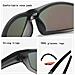 Occhiali Da Sole Sportivi Per Ciclismo Compatibili Con Tr90 E Tac, Polarizzati Con Protezione Uv400 Per Uomo E Donna Black - Foto miniatura 2