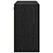 Armadietto a muro Rovere nero 60 x 31 x 60 cm Legno multistrato - Foto miniatura 7