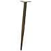 Gambe per Tavolo Consolle Forma Conica 4 pz Acciaio Naturale 72-73 cm Acciaio - Foto miniatura 4