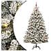 Albero di Natale artificiale con 300 LED Verde e Bianco 240 cm - Foto miniatura 1