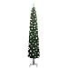 Albero di Natale artificiale con 300 LED Verde 270 cm - Foto miniatura 4