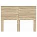 Testiera con testiera Rovere Sonoma 140 cm Legno multistrato - Foto miniatura 4
