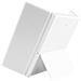 Specchio Da Trucco Tri-fold Con Luce, Specchio Portatile Con Supporto Regolabile White - Foto miniatura 2