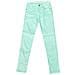 Pantaloni Lucidi Elasticizzati Con Basso Con Taglio Skinny Jwt010 Donna - Foto miniatura 1
