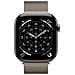 Watch Series 11 GPS + Cellular 46mm Cassa Titanio con Loop Milanese Naturale M /L - Foto miniatura 2