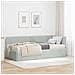 Struttura Letto Angolare con Materasso 2 pcs Grigio chiaro - Foto miniatura 2