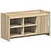 Mobile per scarpe con porta Rovere Sonoma 100 x 39,5 x 51 cm - Foto miniatura 1