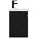 Mobile bagno con rubinetto Rovere Nero 61 x 40 x 74,5 cm - Foto miniatura 6