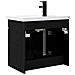 Mobile bagno con rubinetto Rovere Nero 61 x 40 x 74,5 cm - Foto miniatura 7