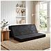 Divano Letto Pieghevole 200 x 67 x 45 cm Nero - Foto miniatura 2