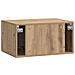 Mobile Porta TV da Muro Rovere Artigianale 59,5 x 41 x 30 cm - Foto miniatura 6