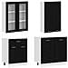 Unità Cucina LYON 4 pcs Rovere Nero Legno ingegnerizzato - Foto miniatura 3