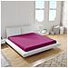 Lenzuolo in jersey 220x200 rosa - con elastico - morbido - resistente - confortevole - Foto miniatura 9
