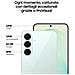Galaxy S26 FE 5G 256GB 8GB Ram Display 6.7" AMOLED 2X FHD+ 120Hz max Main Camera 50+12+8MP Selfie 12MP Dual nanoSim (SIM 1+SIM 2 / SIM 1+eSIM / Dual eSIM) Android Exynos 2500 4900mAh 193g Green - Foto miniatura 5