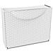 Contenitore Home Storage Harmony box h bianco rattan scarpiera L51 x P19 x H39 - Foto miniatura 2