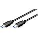 CAVO USB 3.0 A / A M / M 1.0 mt NERO - Foto miniatura 1