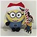 Minions - Portachiavi Peluche Natale 12 Cm - Assortimento 3 Pz - Foto miniatura 2