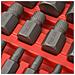 Set Estrattore Multi Vite 25 Pz In Acciaio - Foto miniatura 6