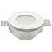 Portafaretto Incasso A Scomparsa In Gesso Fornito Di Vetro Smerigliato Per Led Gu10 Vt-801rd / sq - Sku 3692 Rotondo - Foto miniatura 1