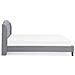 Letto In Tessuto Grigio Chiaro 140 X 200 Cm Bordeaux - Foto miniatura 13