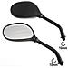 Coppia Specchietti Retrovisori Scooter Ricambio Specchi Moto Custom - Foto miniatura 1