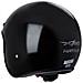 Casco Moto Jet Cafe Racer Omologato Ece 22-05 Visiera Parasole Scooter Nero M - Foto miniatura 2