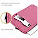 Borsa Di Protezione Per Computer Portatile / Tablet Da 15.6 Pollici In Rosa - Borsa Per Computer Portatile In Tessuto Con Fodera In Velluto E Scomparto Con Zip Antigraffio - Foto miniatura 2