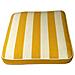 Cuscino Seduta Box 40 X 40 Rigato Giallo 9191c - Foto miniatura 1
