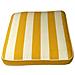 Cuscino Seduta Box 40 X 40 Rigato Giallo 9191c - Foto miniatura 2