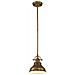 Mini Sospensione A Soffitto A 1 Luce In Ottone Anticato, E27 - Foto miniatura 1