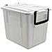 Cassa Per Alimenti In Plastica Da 20 Litri Con Coperchio - Modello Food Box - Bianco - Foto miniatura 1