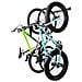 Bike Rack A Muro Per 3 Biciclette - Regolabile Coperta Biciclette Immagazzinaggio Del Supporto Per Garage O In Casa - Verticale Ciclismo Hanger - Gancio Sicuro - Supporto Per Strada O Montagna Biciclette (3 Cremagliera Della Bici A Parete)  - Foto miniatura 4