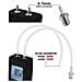 Professionale Manometro Digitale Portatile Di Vuoto Daria Tenuto In Mano Manometro Gas Meter 11 Unit Con Retroilluminazione 13.78kpa 2psi Adatto A Pressione Differenziale Di 1-2 Tubi Ventilazione Ecc - Foto miniatura 4