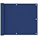 Paravento da Balcone Blu 75x400 cm in Tessuto Oxford - Foto miniatura 1