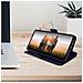 Custodia Samsung Galaxy S20 Fe Portacarte Supporto Video Doppia Linguetta Blu - Foto miniatura 3