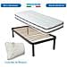 Kit Materasso Memory E Rete Ortopedica Finlandia Per Letto Singolo 80x190, Rete In Metallo Flessibili, Cuscino Fiocco Memory Incluso - Foto miniatura 1