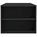 Tavolino Da Salotto Nero 102x55x42 Cm In Legno Compensato - Foto miniatura 6