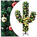 Cactus di Natale con Base e LED Verde 210 cm PVC - Foto miniatura 1
