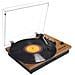 Giradischi Studio - Lettore E Convertitore Di Vinile Tramite Bluetooth, Usb, Sd, Radio - 2 Altoparlanti Incorporati - Coperchio Antipolvere - Foto miniatura 2
