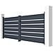 Pack Cancello Battente Vogel 350b120 + Cancello Vogel 100p120 Grigio - Foto miniatura 3