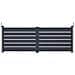 Pack Cancello Battente Vogel 350b120 + Cancello Vogel 100p120 Grigio - Foto miniatura 4