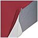 Pouf Barbara, Pouf Da Salotto, 100% Made In Italy, Poltroncina Relax In Tessuto Imbottito, Cm 80x70h43, Rosso - Foto miniatura 4