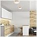 Lampada A Soffitto Eveline - Marrone - Legno, Vetro - 27x27x8 Cm - Foto miniatura 3