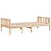 Letto Per Bambini Senza Materasso 90x200 Cm Legno Massello Pino - Foto miniatura 3