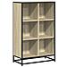 Libreria Rovere Sonoma 65,5x33x107,5 Cm In Legno Multistrato - Foto miniatura 2